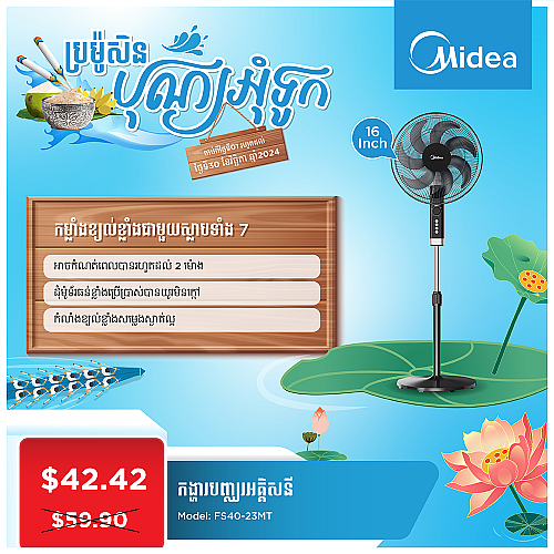 Midea Electric  Fan ( 16)